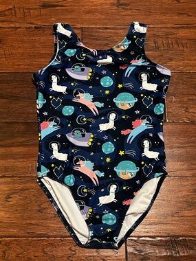 Destira space animals leotard
